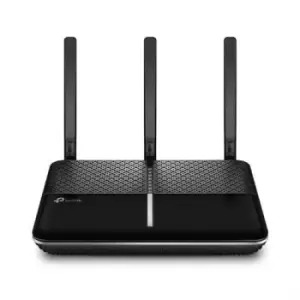 TP-LINK AC2100 Wireless MU-MIMO VDSL/ADSL Modem Router WiFi 5 (802.11ac) Dual Band (2.4 GHz / 5 GHz) Ethernet LAN ADSL Black Tabletop Router