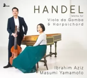 image of Handel Works for Viola Da Gamba & Harpsichord by George Frideric Handel CD Album