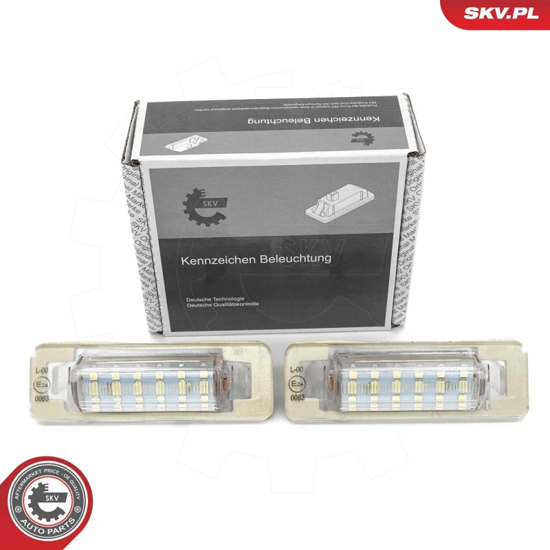 Image of ESEN SKV Number plate light ESEN SKV 72SKV509