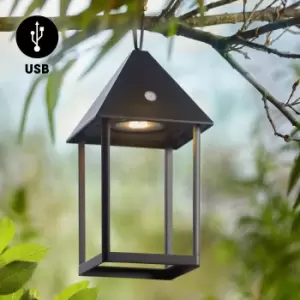 Image of Vogue Hatti Outdoor USB Rechargeable Table Light Black