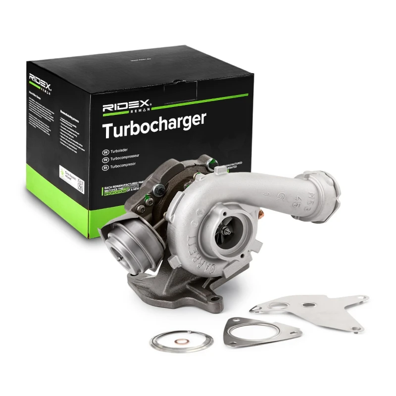 Image of RIDEX REMAN 2234C0229R Turbocharger Incl. Gasket Set Charger,charging system (2234)