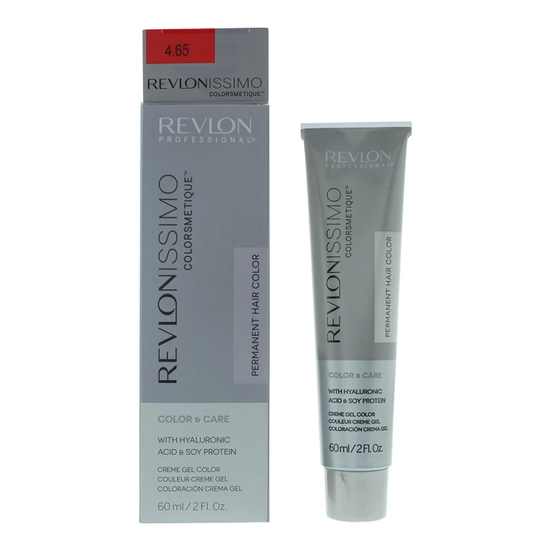 Image of Revlon Revlonissimo Colorsmetique 4.65 Medium Mahogany Red Brown Hair Colour 60m