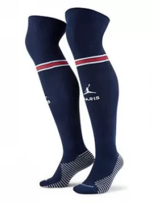 Image of Nike Psg 21/22 Home Sock, Navy, Size M