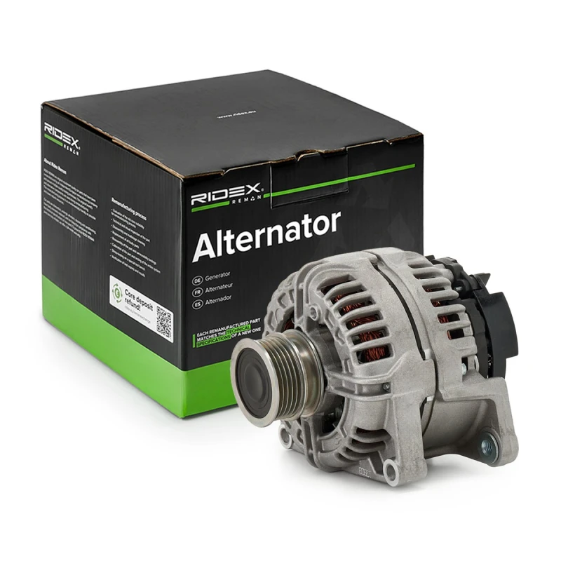 Image of RIDEX REMAN 4G0790R Generator Alternator Charging Current: 120A, Voltage: 12V Alternator (4)