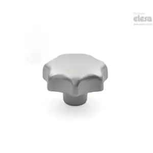 Image of ELESA Lobe knob-DIN 6336-NI-63-M12-E