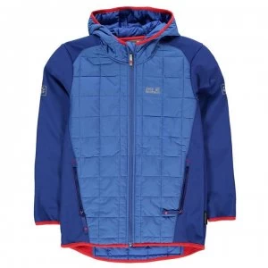 Image of Jack Wolfskin Grassland Jacket Juniors - Blue