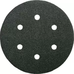Image of Bosch Black Stone Sanding Disc 150mm 150mm 80g Pack of 5
