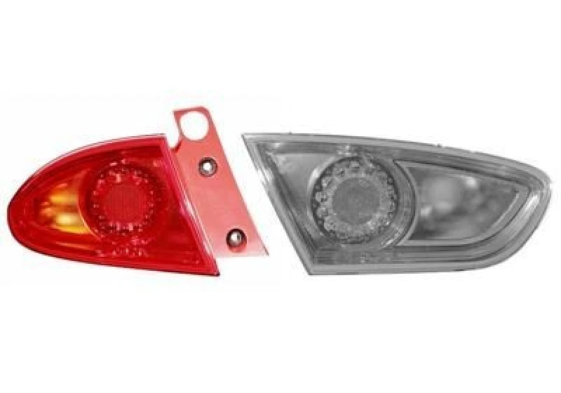 Image of VAN WEZEL 4940931 Rear light Outer section, without bulb holder, Left Combination Rearlight (391)