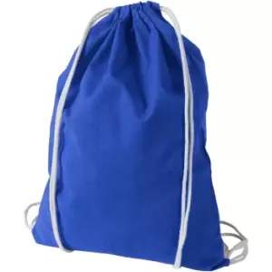 Image of Bullet Oregon Cotton Premium Rucksack (Pack Of 2) (44 x 32 cm) (Royal Blue)