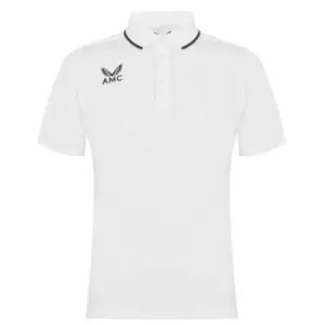 image of Castore Media Polo Mens - White