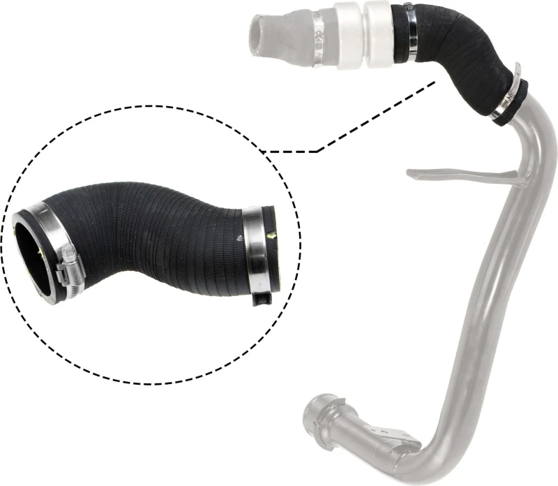 Image of GATES Charger intake hose GATES 09-0481