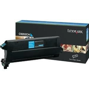 image of Lexmark C9202CH Cyan Laser Toner Ink Cartridge