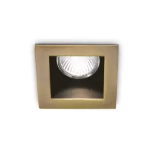 image of Funky 1 Light Recessed Spotlight Bronze GU10