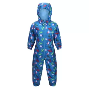 image of Regatta Boys & Girls Peppa Pobble Waterproof Rainsuit 18-24 Months (86-92cm)