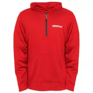 Image of Caterpillar Mens Guardian Hoodie (XL) (Red Tide)