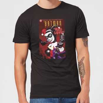 Image of DC Comics Batman Harley Mad Love T-Shirt in Black - 3XL - Black