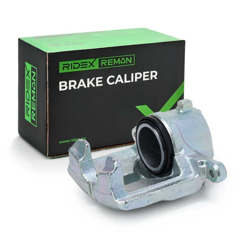 Image of RIDEX REMAN 78B1648R Brake caliper Front Axle Right Grey Cast Iron Brake Caliper (78)
