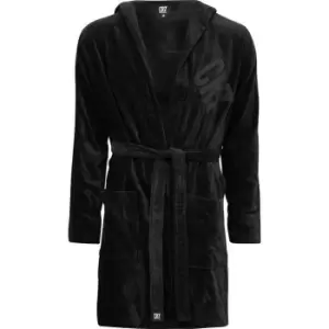 image of Cristiano Ronaldo Bathrobe Mens - Black