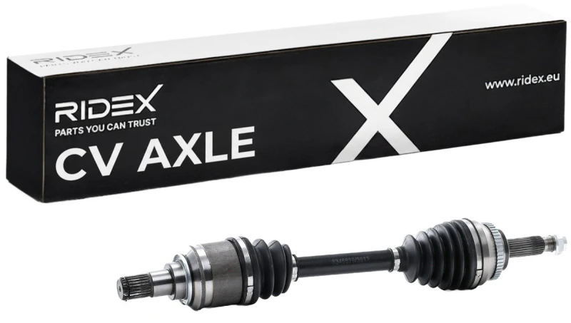 Image of RIDEX 13D0118 Drive shaft Front Axle Left Drive Shaft (13)