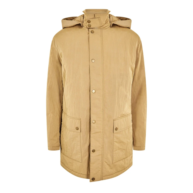 Image of Hugo Mens Rain Anorak Open Brown male S