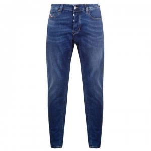 Diesel Larkee Beex Tapered Jeans - Mid Blue 82AZ