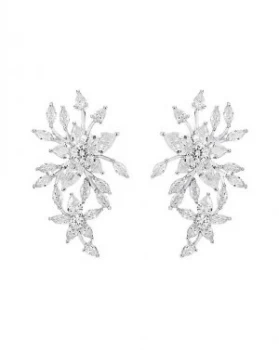 Image of Jon Richard Floral Starburst Earring