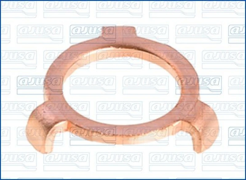 Image of AJUSA Seal, oil inlet (charger) AJUSA 01407200