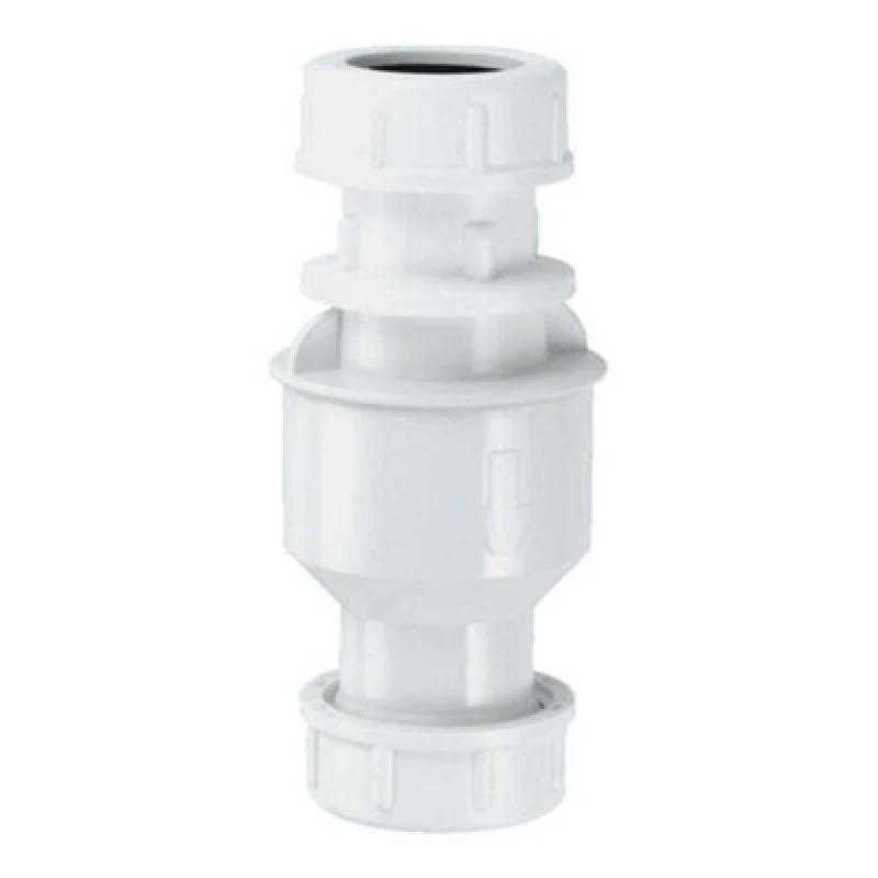 Image of Mcalpine In-Line Vertical Non-Return Valve With Inlet And Outlet Connection