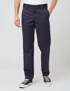 Image of Carhartt-WIP Master Pant (Relaxed Tapered Fit) - Dark Navy Blue Rinsed