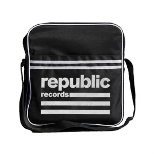 Image of Republic - Logo Zip Top Record Bag
