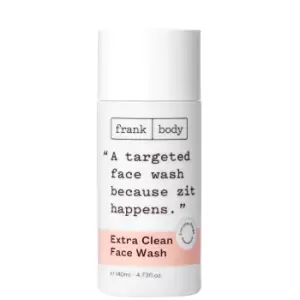 image of Frank Body Extra Clean Face Wash 140ml