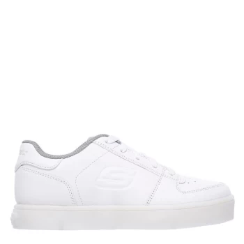 Image of Skechers Light Up Childrens Trainers - White
