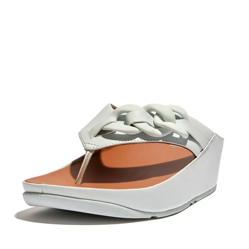Image of FitFlop Wedge flip-flops For Her FitFlop Opalle Rose Female 37