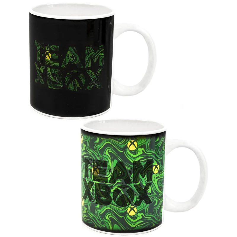 Image of Xbox Heat Changing Mug Green female