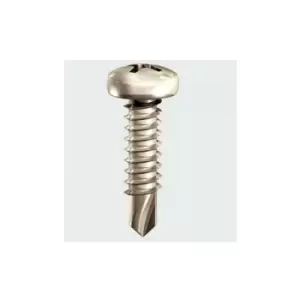 image of 130SS Pan Head Self Drill Screw Stainless Steel 4.2 x 13mm Box of 1000 - Timco