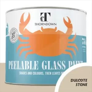 Image of Thorndown Dulcote Stone Peelable Glass Paint 150ml - Opaque