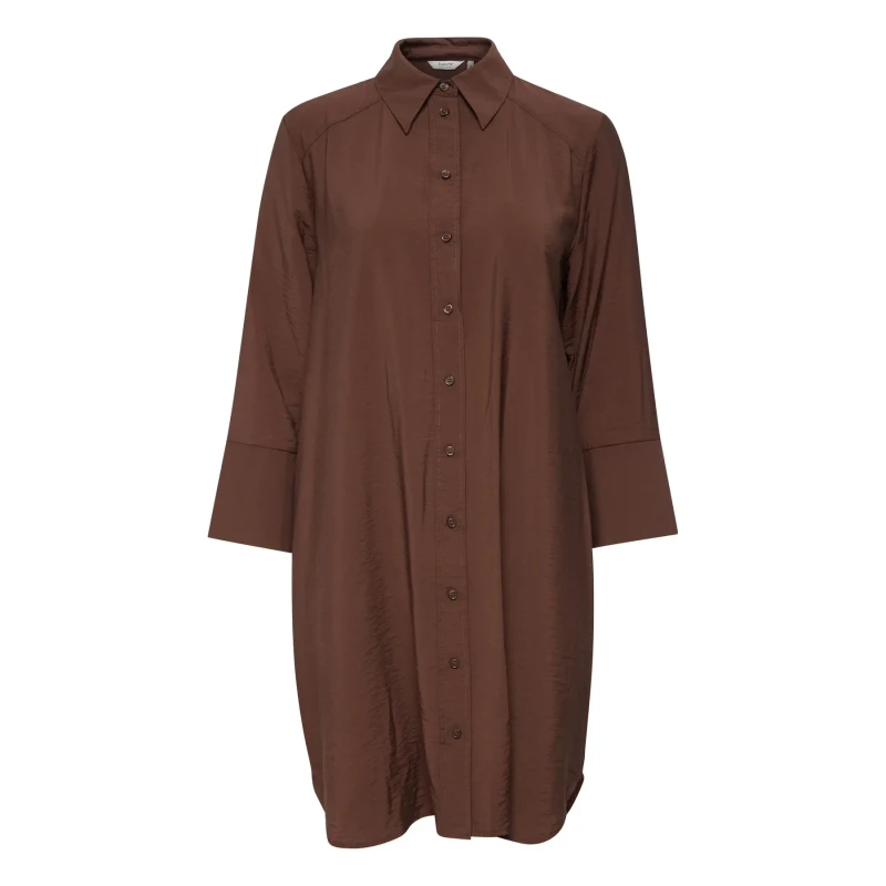 Image of b.Young Womens shirt dress b.young Gino Marron Female 36