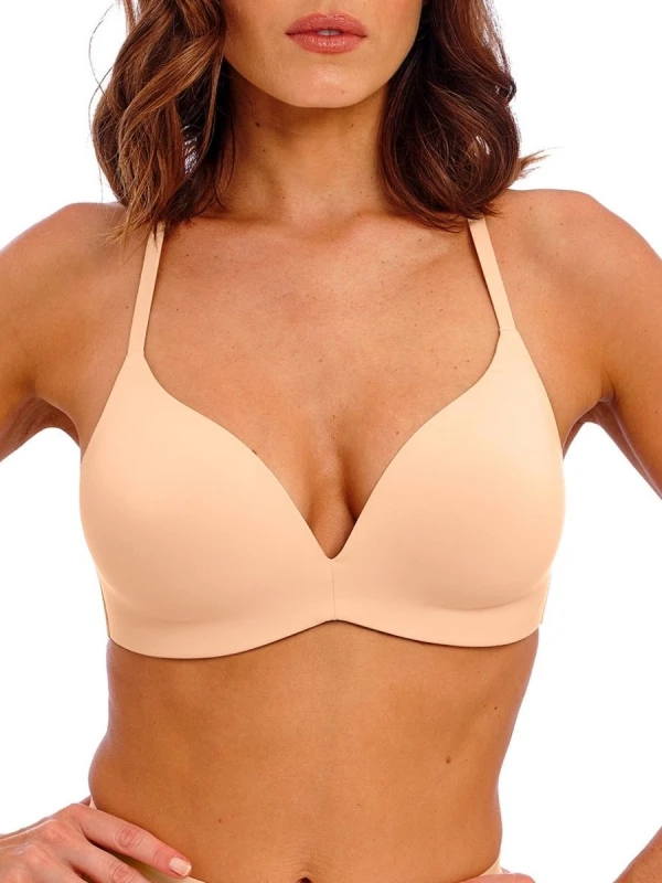 Image of Wacoal Womens Ines Secret Contour Bra in Beige Size: 30B Beige Female 30B