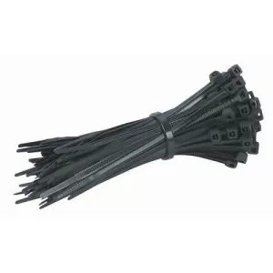 image of Evo Labs Black Cable Ties 150 x 2.5mm 100 Pack