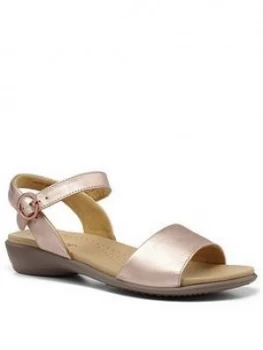 image of Hotter Tropic Ankle Strap Sandals - Rose Gold, Size 3, Women