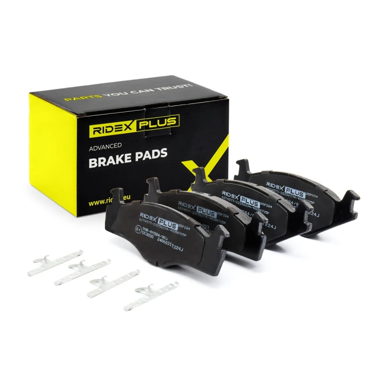 Image of RIDEX PLUS Brake pad set RIDEX PLUS 402B0705P