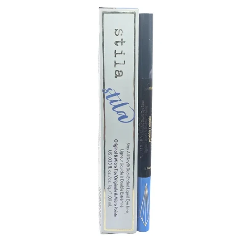 Image of Stila Stay All Day Dual-Ended Liquid Eye Liner Periwinkle_Midnight