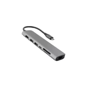 Image of Epico 9915112100040 interface hub USB 3.2 Gen 1 (3.1 Gen 1) Type-C 5000 Mbps Grey