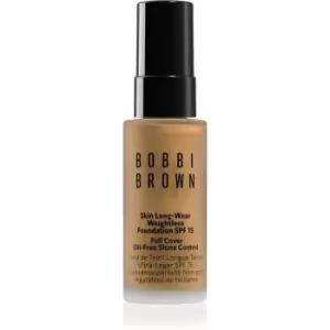 Image of Bobbi Brown Mini Skin Long-Wear Weightless Foundation Long-Lasting Foundation SPF 15 Shade Warm Honey 13 ml
