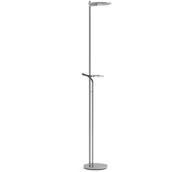 Image of Sienna Turound Mother & Child Lamp Steel Brushed