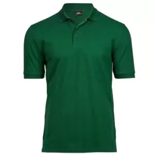 Image of Tee Jays Mens Luxury Stretch Pique Polo Shirt (3XL) (Forest Green)