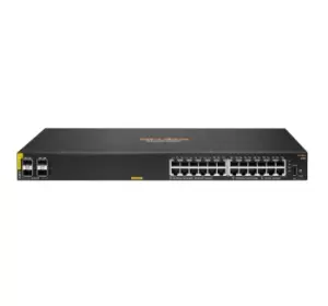 Image of Aruba 6100 24G Class4 PoE 4SFP+ 370W Managed L3 Gigabit Ethernet...