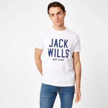 image of Jack Wills Westforth T-Shirt - White