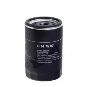 image of Spin-On Oil Filter H14W07 by Hella Hengst