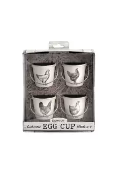 Image of Vintage Hens Egg Cups Set of 4